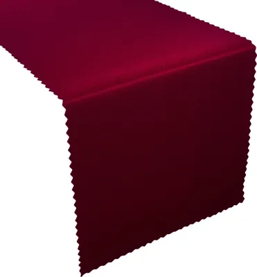 Obrázok produktu pre Bežec na stôl odolný proti škvrnám I Burgundsko 40x160 cm
