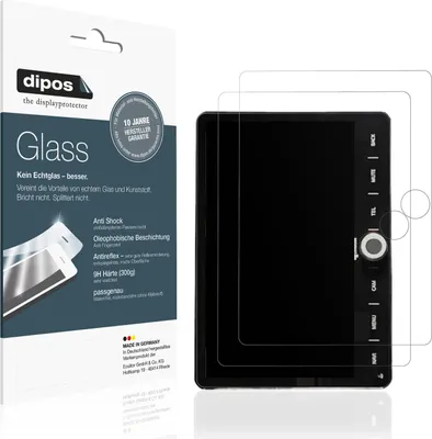 Image de 2x Protection ecrán pour Dynavin D9-DCX mat Verre souple Film Protecteur 9H dipos