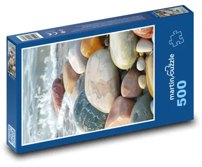 Obrázok produktu pre Puzzle 500 Okruhliaky pri mori - martinpuzzle