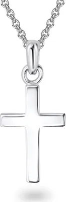 Produktbild von Rafaela Donata Halskette Kreuz Sterling Silber 42,0 cm Basiskette + 5,0 cm Verlängerung 60903007
