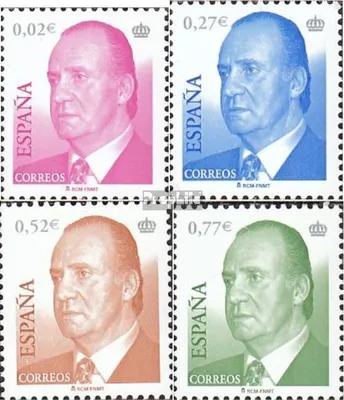 Produktbild von Briefmarken Spanien 2004 Mi 3910I-3913I (kompl.Ausg.) postfrisch Freimarken