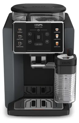 Obrázok produktu pre Krups Sensation Milk M90 EA912B, Espresso kávovar, 1,7 L, Kávové zrná, Vstavaný mlynček, 1450 W, Čierna