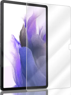 Produktbild von 1-Pack Samsung Tab S7 FE Displayschutzfolie – gehärtetes Glas 9H – Sup Qualität 3D