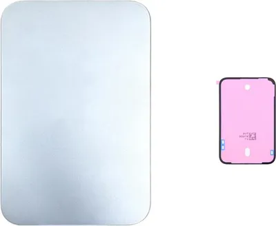 Produktbild von OEM iPhone 17 Pro Akkudeckel Backcover Rückseite Glas Rückglas + Dichtung Weiß