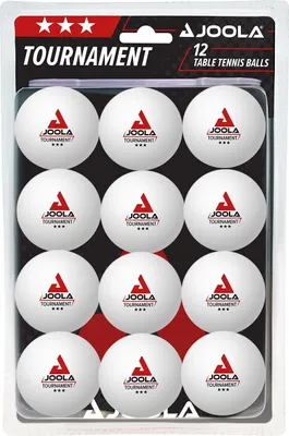 Image de Joola Tournament*** Balles de tennis de table 40+ blanches