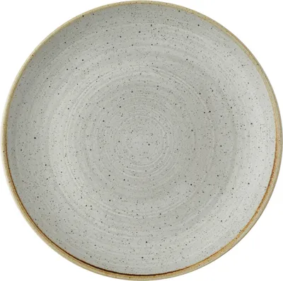 Produktbild von CHURCHILL Stonecast Raw Grey Teller flach, coup, ø: 260 mm