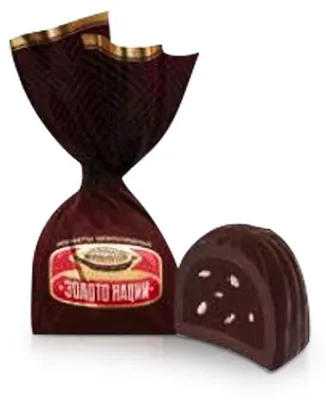 Produktbild von Schokokonfekt - Soloto Nazii, mit Sesam, Nevskij Konditer, Süßigkeiten, 300 g