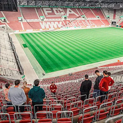 Produktbild von mydays Arenatour Augsburg; Erlebnis verschenken oder selbst erleben; Gutschein für 1 Person(en)