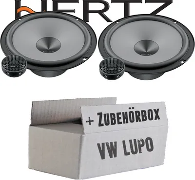 Produktbild von Hertz K 165 - KIT - 16,5cm Lautsprecher Komposystem - Einbauset passend für VW Lupo Front - justSOUND