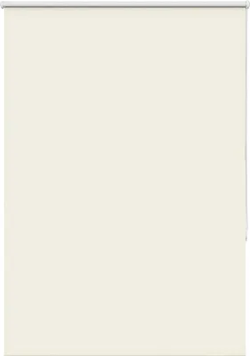 Image de Store enrouleur occultant blanc cassé 95x175cm largeur du tissu
