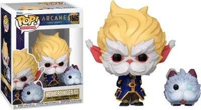 Zdjęcie produktu dla Funko POP Arcane League of Legends 1605 Heimerdinger with Poro Figurka Kolekcjonerska