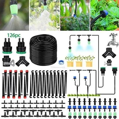 Produktbild von Famanu Automatisches Bewässerungssystem - Komplettset für Pflanzen und Garten