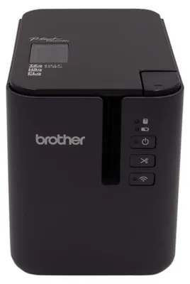 Produktbild von Brother PT-P900WC, HSE/TZe, Wärmeübertragung, 360 x 360 DPI, 60 mm/sek, Verkabelt & Kabellos, Schwarz