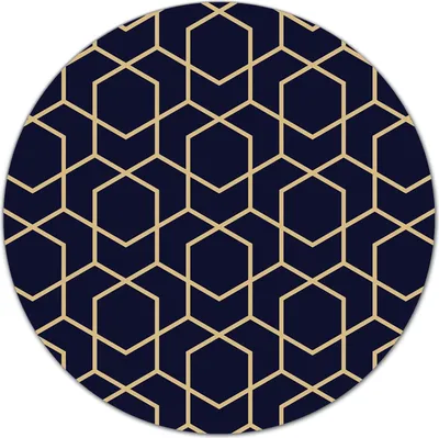 Produktbild von Glas-Herdabdeckplatte Glaskeramikkochfeld-Abdeckung Schneideplatten - 40 cm - Abstrakte Goldformen