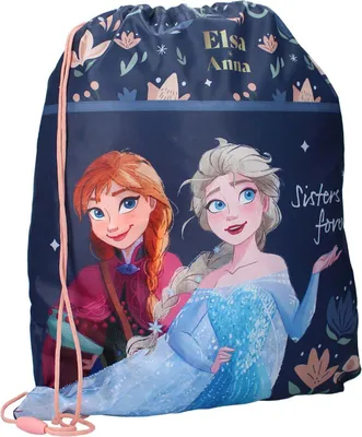 Produktbild von Disney Frozen II Sportbeutel „It’s All Magic“ Turnbeutel mit Elsa-Aufdruck