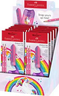 Obrázok produktu pre Faber-Castell 111518, HB, Viacfarebný, Trojuholníkový, Umenie, Koníček, Kancelária, Škola, Blistr, 2 kusov