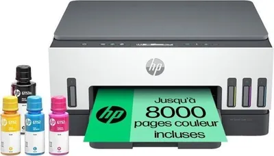 Image de Imprimante Tout-en-Un HP Smart Tank 7005 Couleur, Jet d'Encre Thermique, Réservoir d'Encre, 4800 x 1200 DPI, 9 ppm Couleur