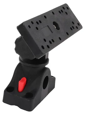 Imagen del producto de Soporte estable para sonar de pesca - Montaje portátil - Resistente a los arañazos - Giratorio 360 grados - Duradero - Fabricado en nylon ligero - Medición de la profundidad del agua