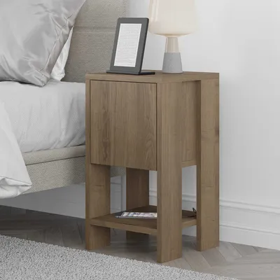 Produktbild von Skye Decor, Ema - Hitit, Nachttisch, Hitit, 100 % MELAMINBESCHICHTETE SPANPLATTEN, 30 x 30 x 55 cm