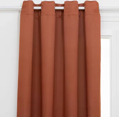 Produktbild von Verdunkelnder vorhang "odelie" terracotta 140x260cm - Atmosphera créateur d'intérieur