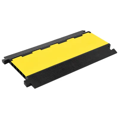 Zdjęcie produktu dla Vidaxl -Kabelschutzschwelle mit 5 Tunneln 90 cm Gummi