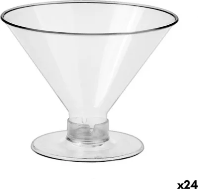 Obrázek produktu pro Sada opakovaně použitelných kelímků Algon Transparent 9,5 x 7,2 cm 8 kusů (24 kusů)