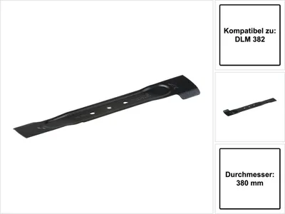 Zdjęcie produktu dla Ostrze sierpowe Makita 380 mm (191D41-2) Ostrze do kosiarki akumulatorowej DLM 382