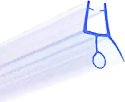 Produktbild von Dichtung für Duschtüren mit Schlauch und verkürzter Abtropfleiste (Nr. 4, 100 cm)