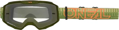 Image de Lunettes O'Neal B-10 STRIPED vert/orange