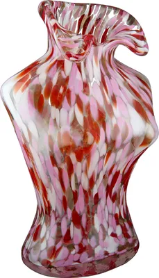 Obrázok produktu pre Gilde Glasart, Váza, "Corinna", Fraumotiv, sklo, ružová,Polyuretán2, d. 14,5 cm, š. 19 cm, v. 30 cm výška: 30,00 cm šírka: 19,00 cm hĺbka: 14,50 cm 52675