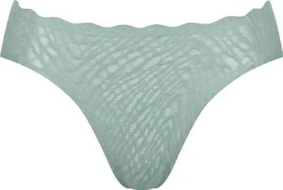 Image de Sloggi Slip Tai ZERO Feel Bliss High leg pour femmes - MISTY TURQUOISE - Taille S