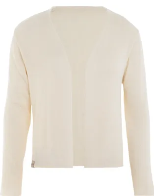 Produktbild von Knit Factory Ella Kurze Strickjacke - Beige - 40/42