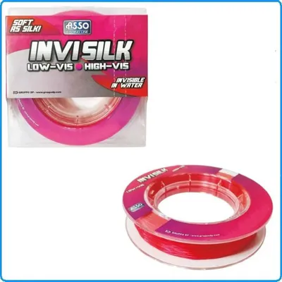 Produktbild von Asso Invisilk 600 M Monofile Schnüre Rosa 0.160 mm Rosa 0.160 mm