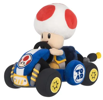 Produktbild von Together Plus – Mario Kart World – Toad – Plüschtier 27 cm