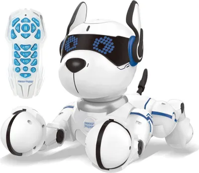 Immagine prodotto di Power Puppy - Il mio cane robot intelligente programmabile e tattile con telecomando - LEXIBOOK