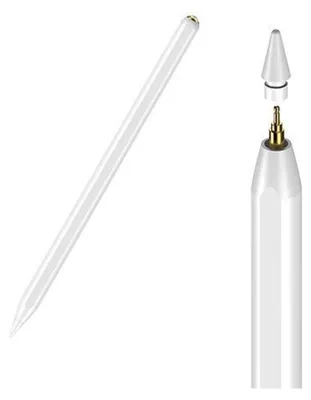 Zdjęcie produktu dla Choetech pojemnościowy rysik stylus pen do iPad (aktywny) biały (HG04)