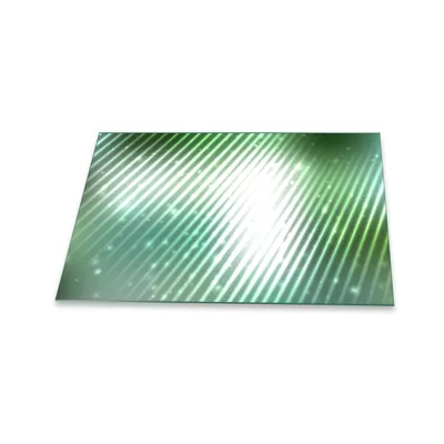 Produktbild von Herdabdeckplatte Glaskeramik 1 Teilig 80x52 Abstrakt Grün Abdeckung Glas Spritzschutz
