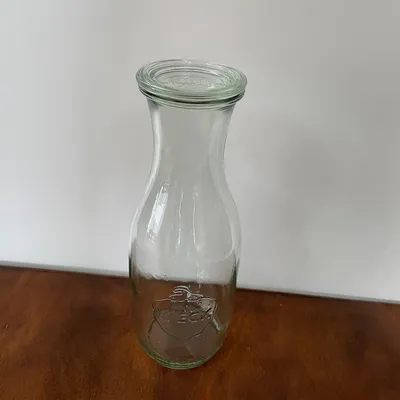 Produktbild von Weck Einkochflasche Saftflasche 1000 ml mit 60 mm Deckel 6er Set