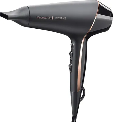 Produktbild von Remington PROLuxe Haartrockner 2400 W Schwarz, Gold