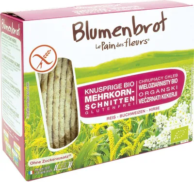 Image de Pain aux fleurs - multicéréales 150g