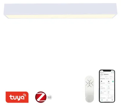 Image de IMMAX NEO CANTO SMART plafonnier 90x15cm, 50W blanc Zigbee 3.0, TUYA