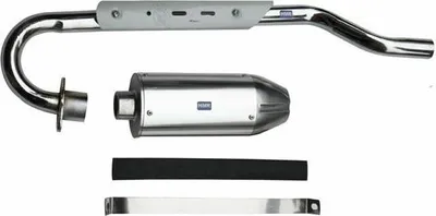 Produktbild von Auspuff Set -250 ccm Silber Auspuffanlage Krümmer + Endtopf Dirt Bike