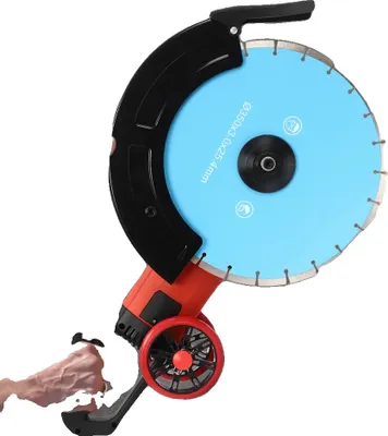 Produktbild von 14 Zoll Nutfräse, 4000W Leistung, 3000U/min Geschwindigkeit, 135mm Schnitttiefe