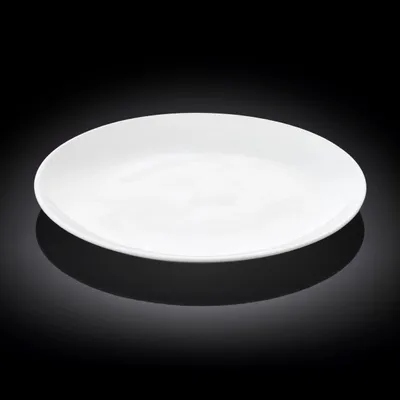 Zdjęcie produktu dla Talerz obiadowy Wilmax 25,5 cm, porcelanowy, biały WL-991015/A