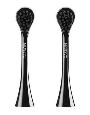 Produktbild von Curaprox, Čierne je Biele, Hydrosonic Uhlíkové, Hlavičky, 2 kusy
