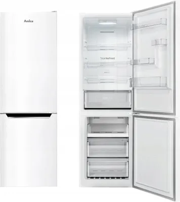 Productafbeelding van Amica FK3506.2FW (E), 322 liter, Vrijkoeltechniek (koelkast), SN-ST, 39 dB, , Wit