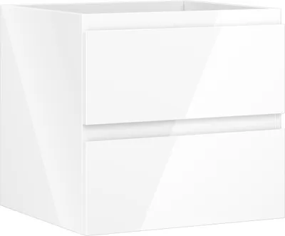 Obrázek produktu pro Mexen Orio koupelnová skříňka pod umyvadlo 50 cm, 2 zásuvky, bílý lesk - 91A10-05047-2-BFF00