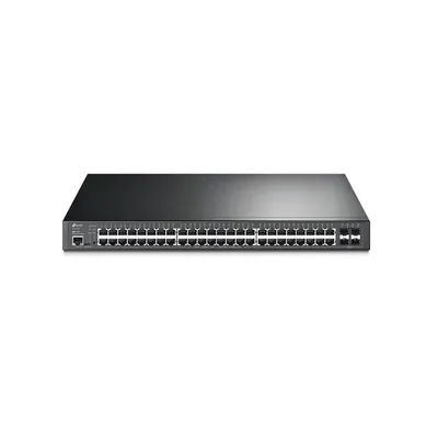 Obrázok produktu pre TP-Link Omada SG3452P, Riadený, L2/L3, Gigabit Ethernet (10/100/1000), Podpora napájania cez Ethernet (PoE), Inštalácia do Racku, 1U