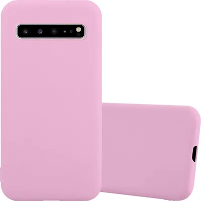 Obrázek produktu pro Cadorabo Case for Samsung Galaxy S10 5G Protective Case in Pink Kryt mobilního telefonu TPU Silicone Case Cover