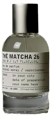 Image de THE MATCHA 26 EDP vaporisateur 50 ml